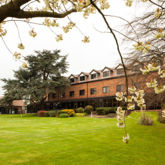 Exterior shot of the rear of the mercure hull grange park hotel