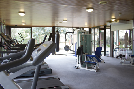 The gym at mercure hull grange park hotel