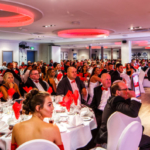 People sat at tables an event in the international suite at the mercure hull grange park hotel