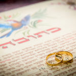 The word written in Hebrew "Ktuba" means Hebrew religions marriage agreement